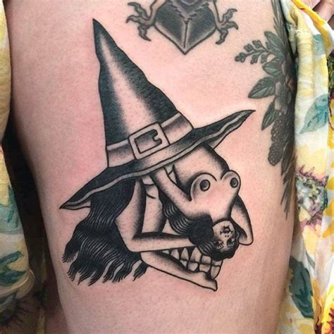 swamp witch tattoo